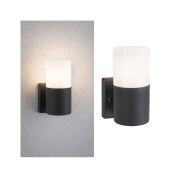 настенный фасадный светильник с рассеивателем вверх-вниз