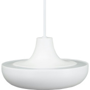 подвесной светильник в форме миниатюрного купола белого цвета