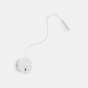 203171 Ideal Lux FOCUS-2 AP BIANCO настенный светильник (бра) белый