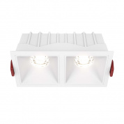 Alfa LED Maytoni встраиваемый светильник DL043-02-10W4K-SQ-W белый