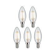 29094 Paulmann LED Candle 5x470лм 5x4,8Вт 2700К прозрачный