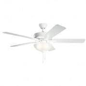 52" Basics Pro Select Fan White люстра-вентилятор 330017WH Kichler