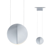 подвесной светильник в хромированном корпусе для однофазного шинопровода