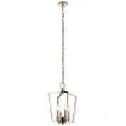 Abbotswell 19" 4 Light Pendant Polished Nickel подвесной светильник 43498PN Kichler