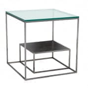 110620 Side Table Durand black nickel finish SIDE TABLES Eichholtz