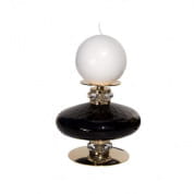 Diva audrey small candle holder - black подсвечник, Villari