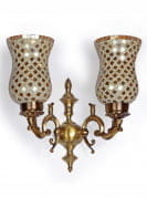 Baja Golden Royal Double Wall Light бра FOS Lighting Baja-SamaMoti-WL2