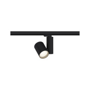 потолочный светильник с двумя направленными плафонами чёрного цвета для трёхфазного шинопровода 3PHASE-track