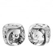 110705 Desk Accessory Dice Tradizione crystal set of 2 декор Eichholtz