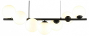 подвесной светильник с пятью шарообразными плафонами