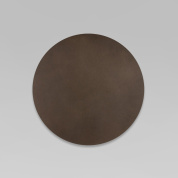 круглый настенный светильник металлический диск большого