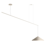 подвесной светильник бежевый цилиндрической формы