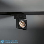Single square track AR111 GI накладной потолочный светильник Modular