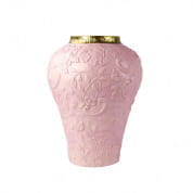 Taormina large vase - pink & gold ваза, Villari