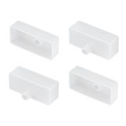 050121 Arlight Заглушка WPH-FLEX-5025-TOP WHITE с отверстием