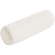 подушка-валик для шеи или шезлонга кремово-белого цвета