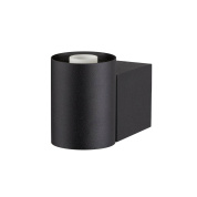 настенное основание для светильника чёрного цвета