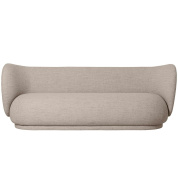 100107204 Ferm Living Rico трехместный диван с мягким корпусом и обивкой из букле