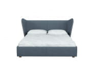 Beds Тканевая кровать со съемным чехлом и мягким изголовьем Gervasoni
