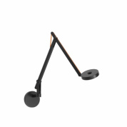 Rotaliana String W2 Mini DWT настенный светильник с регулируемым кронштейном оранжевый; матовый чёрный 1SRW2MW162ZL0