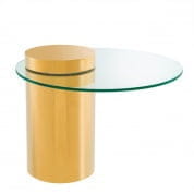 111170 Side Table Equilibre gold finish SIDE TABLES Eichholtz