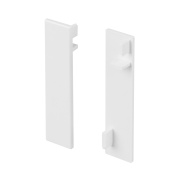 046167 Arlight Заглушка PLINTUS-H54B WHITE