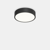 327563 Ideal Lux RAY PL D30 NERO потолочный светильник черный
