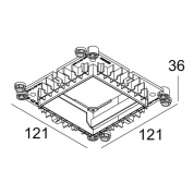 27710 0020 Delta Light OPTIONS МОНТАЖНЫЙ КОМПЛЕКТ ARTUUR S/SA