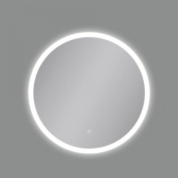 зеркало круглое с подсветкой по периметру, влагозащищённое исполнение