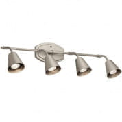 Sylvia 4 Light Rail Light Satin Nickel потолочный светильник 52129SN Kichler