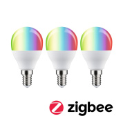 29154 Paulmann LED Drop 3x470 лм 3x5 Вт RGBW+ с регулировкой яркости, матовый