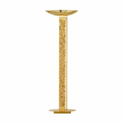 торшер с цилиндрическим абажуром