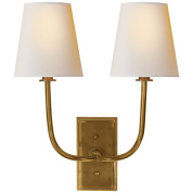 TOB2191 Visual Comfort Hulton двойное настенное бра