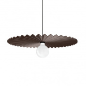 CA021ADBEZZ Linea Light Doge SP L люстра с плиссированным эффектом коричневый
