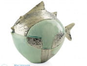 POP GLOBE FISH Керамическая скульптура MARIONI