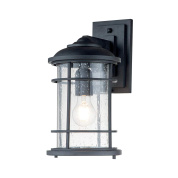 Настенный уличный светильник Lighthouse Feiss FE-LIGHTHOUSE2-M-BLK текстурированный черный