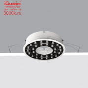 QS50 Blade R downlight iGuzzini Frame Ø 170 - Medium beam - LED