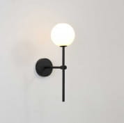 ACB Iluminacion Doris 16/3820 Настенный светильник опаловый/текстурированный черный, LED G9 1x7W