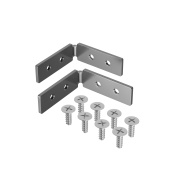 крепежный комплект серебристого цвета для встроенной магнитной трековой системы 23mm Exility