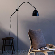 Easton floor lamp Dyberg Larsen торшер черный 9015