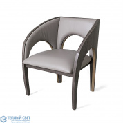 Arches Dining Chair-Grey Leather Global Views кресло