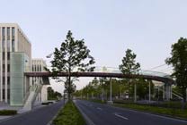 Проект уличного освещения Telekom Bridge