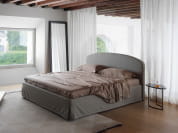 Linosa Мягкая кровать со съемным чехлом Casamania & Horm PID169320