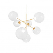 Globe Chandelier Large Opal LED Tom Dixon, люстра