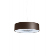SPSKI160E27MABC Axolight Skin 160 SP Chandelier with eco кожаный абажур белый; коричневый