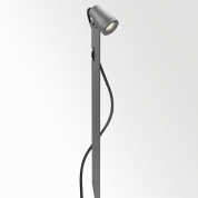 KIX M PIN 24V 93033 A алюм. серый Delta Light светильник на колышке