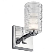 Giarosa 10" 1 Light Wall Sconce Chrome настенный светильник 55095CH Kichler