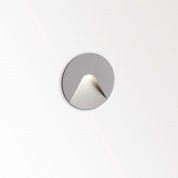 LOGIC MINI W R A алюм. серый Delta Light встраиваемый в стену уличный светильник
