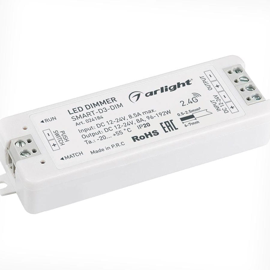 Led dimmer smart d3 dim схема подключения