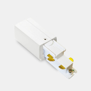 трехфазный правый торцевой соединитель dali 1-10V для трековой системы Eutrac